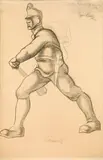Albin Egger-Lienz, Kaiserjäger (Seitenansicht II)