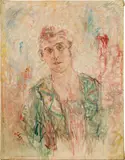 Jean ( Hans ) Egger, Portrait of Madame Clémenceau, 1925, oil on canvas