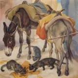 Norbertine Bresslern-Roth, 'Stille Gasse'