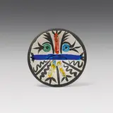 Personnages No. 28 by Pablo Picasso, 1963, ceramic, partially glazed; ceramic, Madoura edition, sold Jun 2017