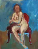 Joseph Floch, Sitting nude