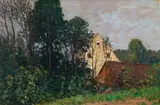 Abendstimmung by Alfred Zoff, oil on canvas on cardboard, sold Jun 2017