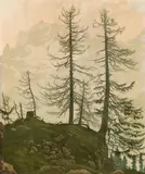 Felix Heuberger, Landscape with trees