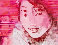 Anca Benera, Kijochika's Wishes, 2004, mixed media on linen; unframed