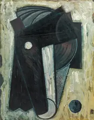 Untitled by Erwin Bohatsch, 1985, oil on canvas; unframed, sold Jun 2017