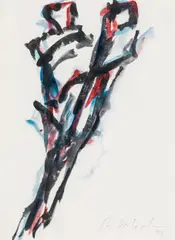 Peter Bischof, Untitled, 2004, watercolour on paper; framed