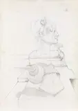 Leherb, Haltbarkeit, 1984, mixed media, collage on cardboard; unframed