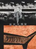 Hubert Fischlhammer, Pfad der Dunkelheit, 2016, mixed media on paper; framed