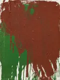 Hermann Nitsch, Diana, 2007, acrylic on canvas; framed