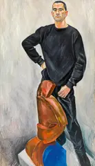 Josef Kern, Wakolbinger, 1985, oil on canvas; framed