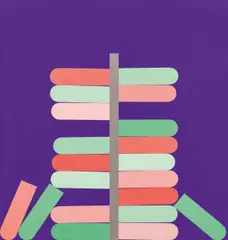 Untitled (CH 53/2006) by Christian Hutzinger, acrylic on canvas; unframed, sold Jun 2017