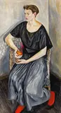 Josef Kern, Daniela, 1984, oil on canvas, framed