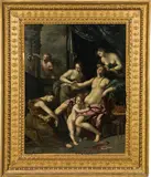 The toilet of Venus by follower of Guido Reni, oil on canvas, sold Apr 2017