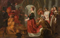 Erasmus Quellinus the Younger, Solomon and the Queen of Sheba, c. 1650, oil on canvas