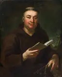 Portrait of a man wearing a Franciscan habit by attributet to Martin van Meytens, c. 1740, oil on canvas, sold Apr 2017