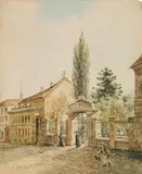 Jakob Alt, Währinger Straße, Vienna