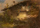 Oskar Mulley, A farmhouse