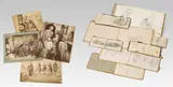 Leopold Carl Müller, Mixed lot: 8 sketch books, 2 prints, 8 photographs