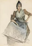 Josef Engelhart, Girl from Sevilla