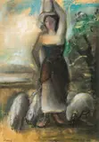 Georg Merkel, Shepherdess