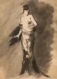 Edouard Manet, Stehender Akt