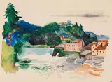 Josef Dobrowsky, Häuser am Wasser