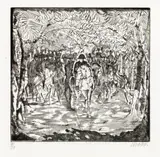 Max Oppenheimer, Mappe: Le Grande (10 Radierungen)
