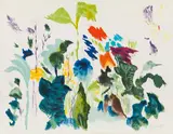 Max Weiler, Naturstück, 1989, Farblithografie auf Papier