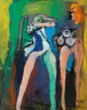Alfred Kornberger, Zwei Akte mit Rothaariger
