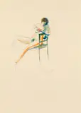 Alfred Kornberger, Sitzender Akt