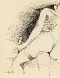 Alfred Kornberger, Paar beim Liebesspiel
