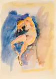 Alfred Kornberger, Sitzender Akt