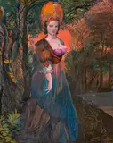 Ernst Fuchs, Lady Gainsborough
