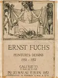 Ernst Fuchs, Peintures-Dessins 1950-1952