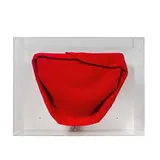 Erwin Wurm, o.T. - Pulli rot, 1990, die Originalzeichnung ist datiert und signiert rechts unten: 2002 E. Wurm