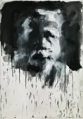 Peter Raneburger, o.T. (aus der Serie "Kranke Köpfe"), 2002, Öl auf Leinwand; ungerahmt