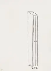 Werner Reiterer, o.T. (Konvolut aus 2 Arbeiten), 1991, Graphit auf Papier; ungerahmt