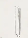 Werner Reiterer, o.T. (Konvolut aus 2 Arbeiten), 1991, Graphit auf Papier; ungerahmt