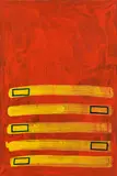 Oswald Oberhuber, Untitled, 1985, oil on canvas; unframed