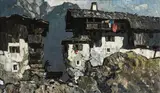 Oskar Mulley, Mountain farmstead