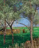 Alfred Zoff, Blooming trees