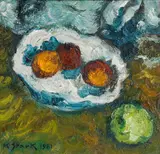 Karl Stark, Still life with apples