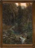 Reinhold Kukla, 'Abenddämmerung', 1906, oil on canvas