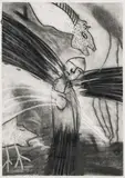 Mario Dalpra, Untitled, 1986, graphite pencil on paper; unframed