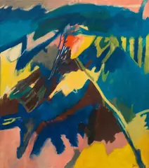 Untitled by Hermann Bayer, 1969, oil on canvas; unframed, offered Nov 2016