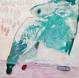 Sylvia K. Kummer, Untitled, 2014, mixed media on canvas; unframed