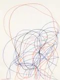 Untitled by Oswald Oberhuber, 1988, mixed media on paper; unframed, offered Nov 2016