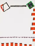 Oswald Oberhuber, Untitled, 1987, mixed media on canvas; unframed