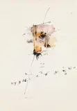 Untitled by Hans Staudacher, 1965, mixed media on paper; framed, sold Nov 2016