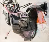 Jürgen Messensee, Untitled, 1985, oil on canvas; unframed